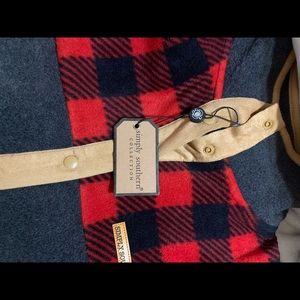 Buffalo plaid long sleeve pull over